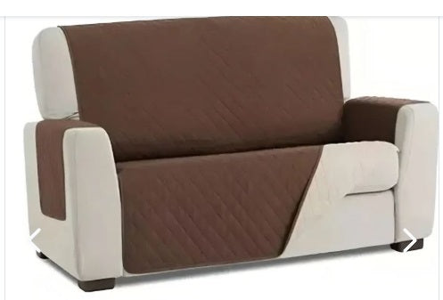 Protector Sofá Forro Mueble Doble Faz 3