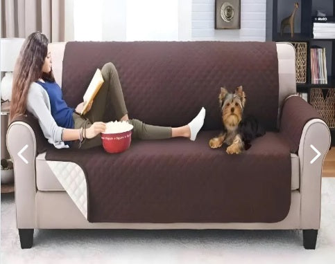 Protector Sofá Forro Mueble Doble Faz 3