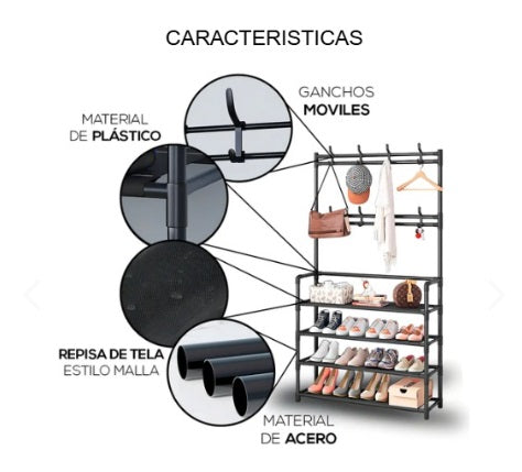 A136 Zapatero EleganceRack Pro